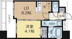 サンヒルズ薬院の物件間取画像